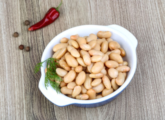 Canned white beans