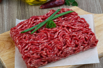 Minced beef