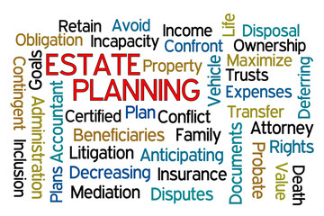 Estate Planning Word Cloud