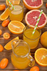 Fresh citrus juice