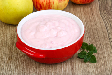 Srawberry yoghurt