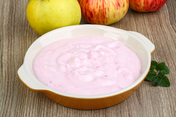 Srawberry yoghurt