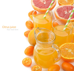 Fresh citrus juice