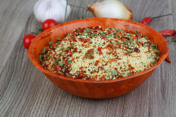 Raw couscous