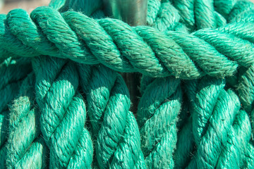 Closeup ship's cord texture