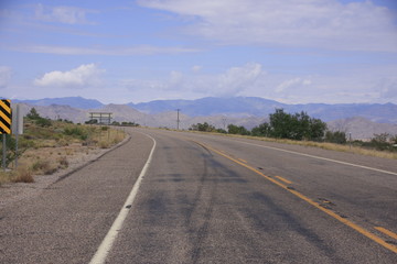 sur la route 66