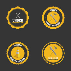 Naklejka premium Under construction icon