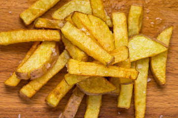 Heap of French fries