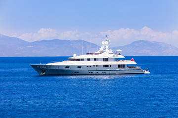 Obraz na płótnie Canvas Yacht cruise vacation
