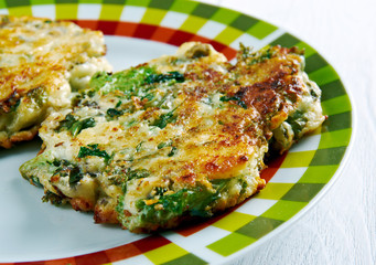 spinach fritters