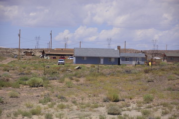 Fototapeta na wymiar village Navajo