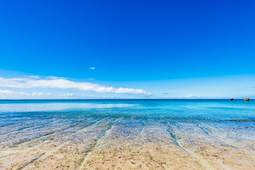 Sea, coast, landscape. Okinawa, Japan, Asia.