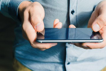 Black digital tablet