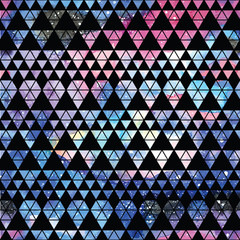 Fototapeta premium Galaxy seamless pattern.