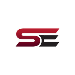 Modern Initial Logo SE