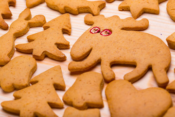 christmas gingerbread cookies