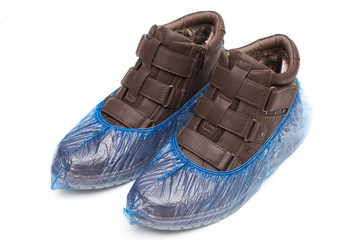 shoe on the white background