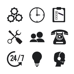 Customer service  illustration