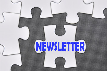 jigsaw puzzle written word newsletter