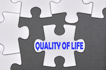 jigsaw puzzle written word quality of life