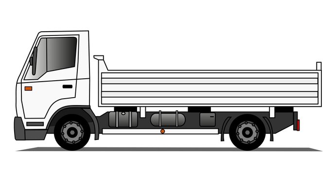 Tipping truck