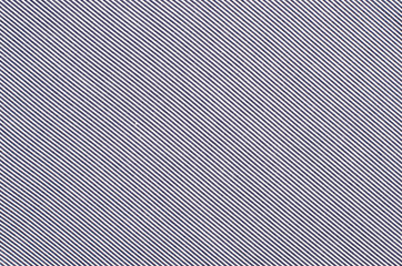 Striped blue and white textile pattern as a background. Close up on diagonal stripes material...