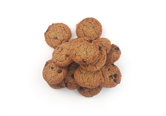 Fototapeta na wymiar Chocolate biscuit