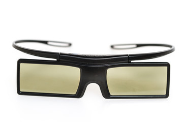 3D glasses isolated 