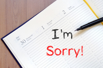 I'm sorry write on notebook