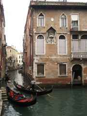 Fototapeta na wymiar Gondole a Venezia