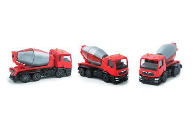 Mix toy construction transport collection set.