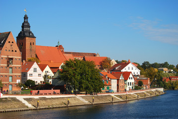 Obraz premium Spaziergang an der Havel