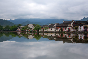 Fototapeta na wymiar Hongcun Village in Anhui Provunce, China