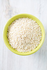 sesame seeds in a bowl