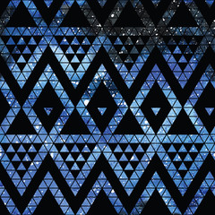 Fototapeta premium Galaxy seamless pattern.