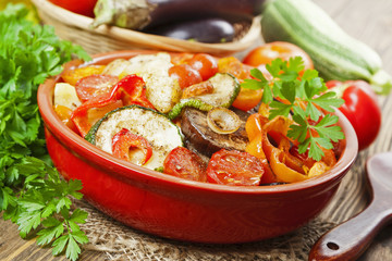 Roasted vegetables