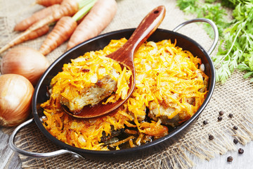 Fish with vegetables