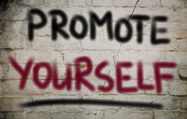 Promote Yourself Concept