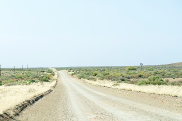 Typical Karoo gravel road