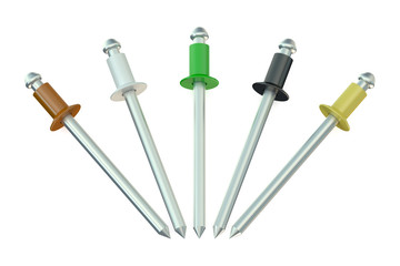 colored blind rivets