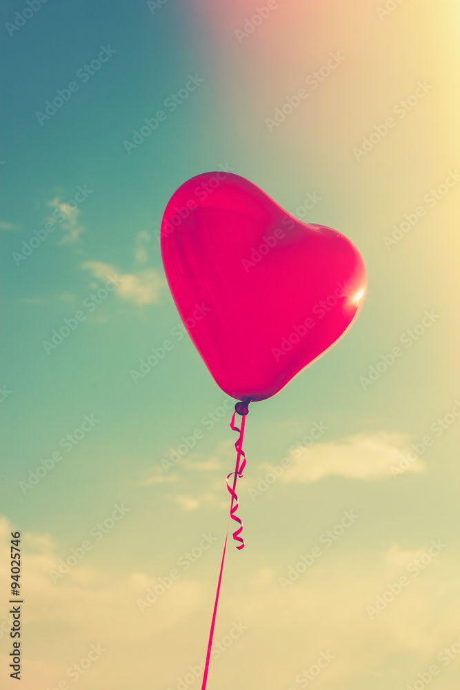 Canvas Prints balloon heart shape