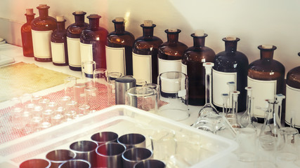 Perfume laboratory.