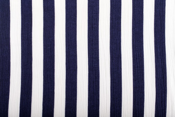 Striped fabric texture for background. Close up