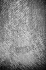 Old worn out cutting board with flour and dough residues. Backgr