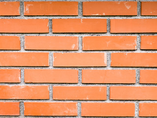 Red brick wall