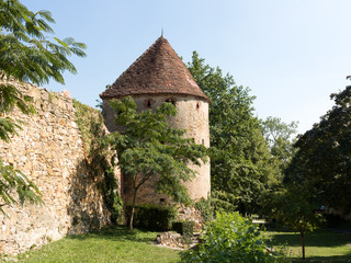 Mittelalterliche Stadtmauer und Reckturm von Hartberg, Steiermark