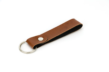 Leather key chain