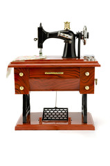 Fototapeta na wymiar Vintage sewing machine