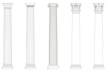 a set of columns
