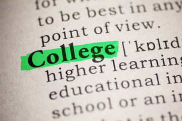 Fototapeta premium college